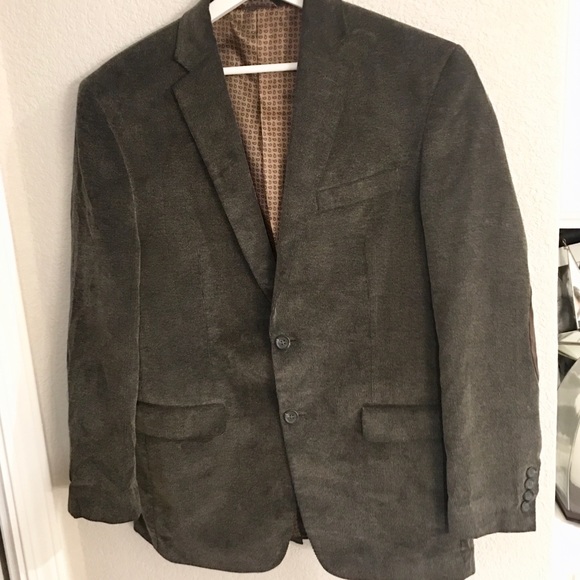 Chaps Corduroy Sport Coat Elbow Patches 